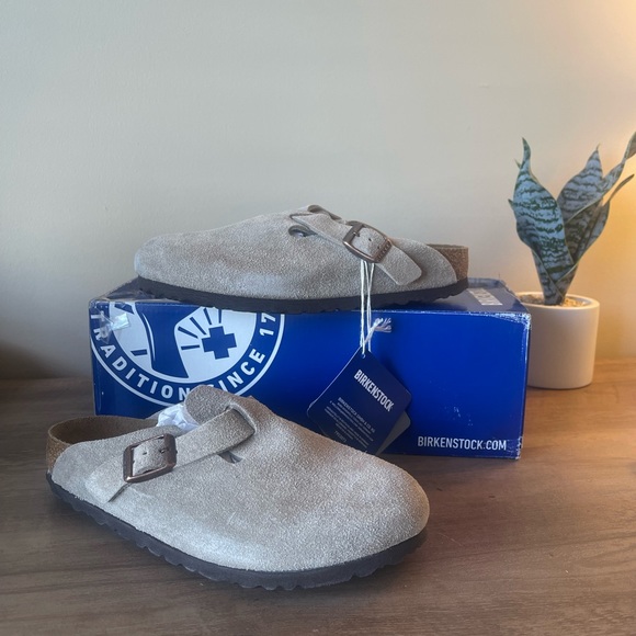 Birkenstock Boston | Taupe | Size 36 - Narrow - Picture 4 of 16